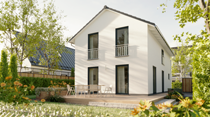 Hausbesichtigung Massivhaus Aura